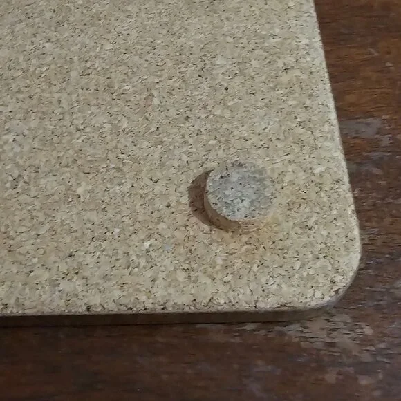 Pimpernel English Lemons Trivet Casserole Stand 8" cork backed vtg artist S.Hely - Picture 5 of 8